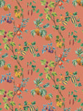 Osborne & Little Orchard Wallpaper, Terracotta W7686-05
