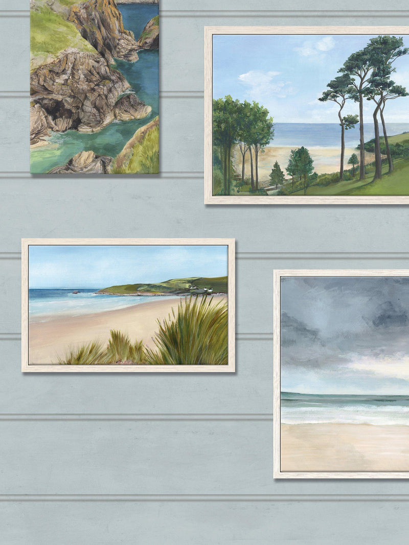 Osborne & Little Seascape wallpaper mural self-adhesive L300 x W156cm, UK version