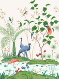Osborne & Little Mirage Wallpaper Panel, Ivory W7610-01