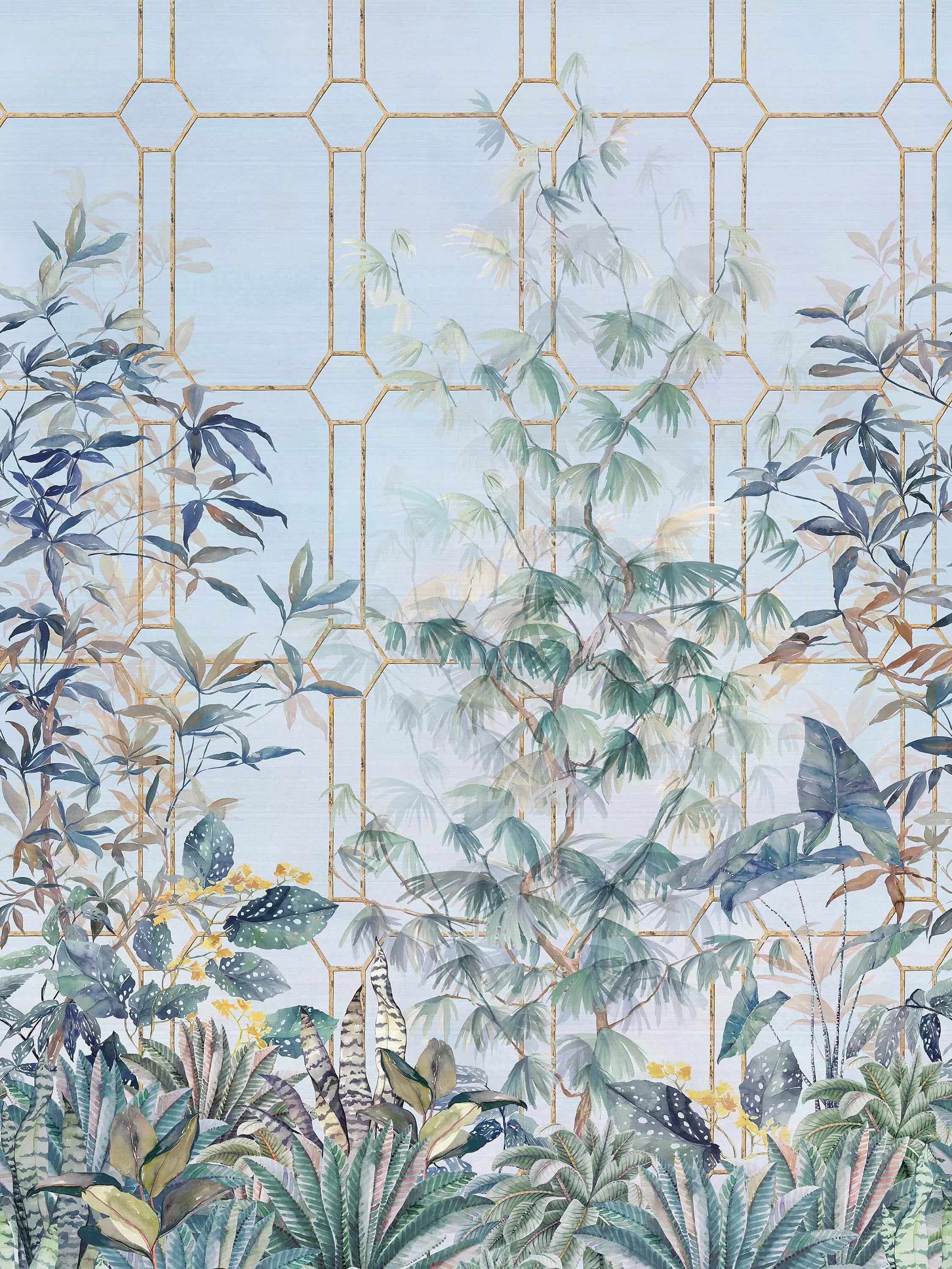 Osborne & Little Katsura Wallpaper Panel, W7611-03