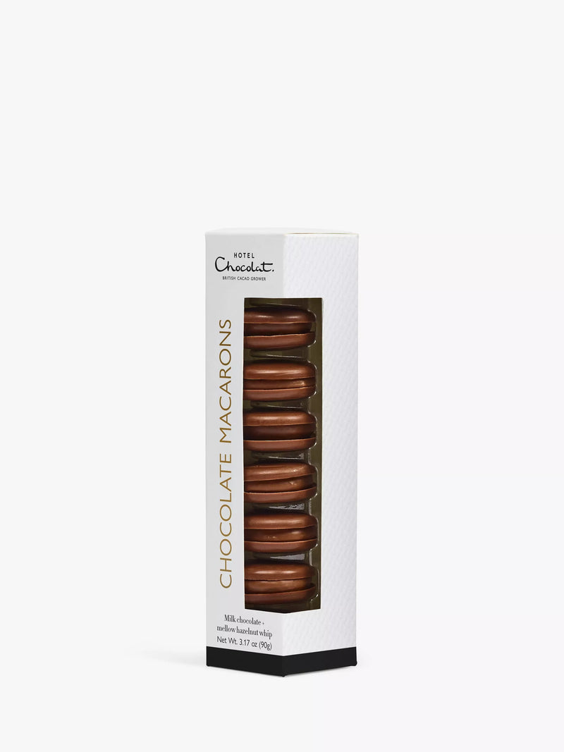 Hotel Chocolat milk chocolate macarons with hazelnut whip 90g, UK version