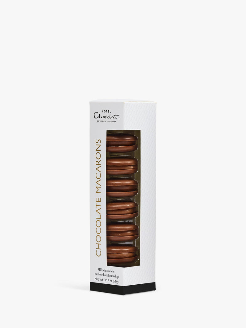 Hotel Chocolat milk chocolate macarons with hazelnut whip 90g, UK version