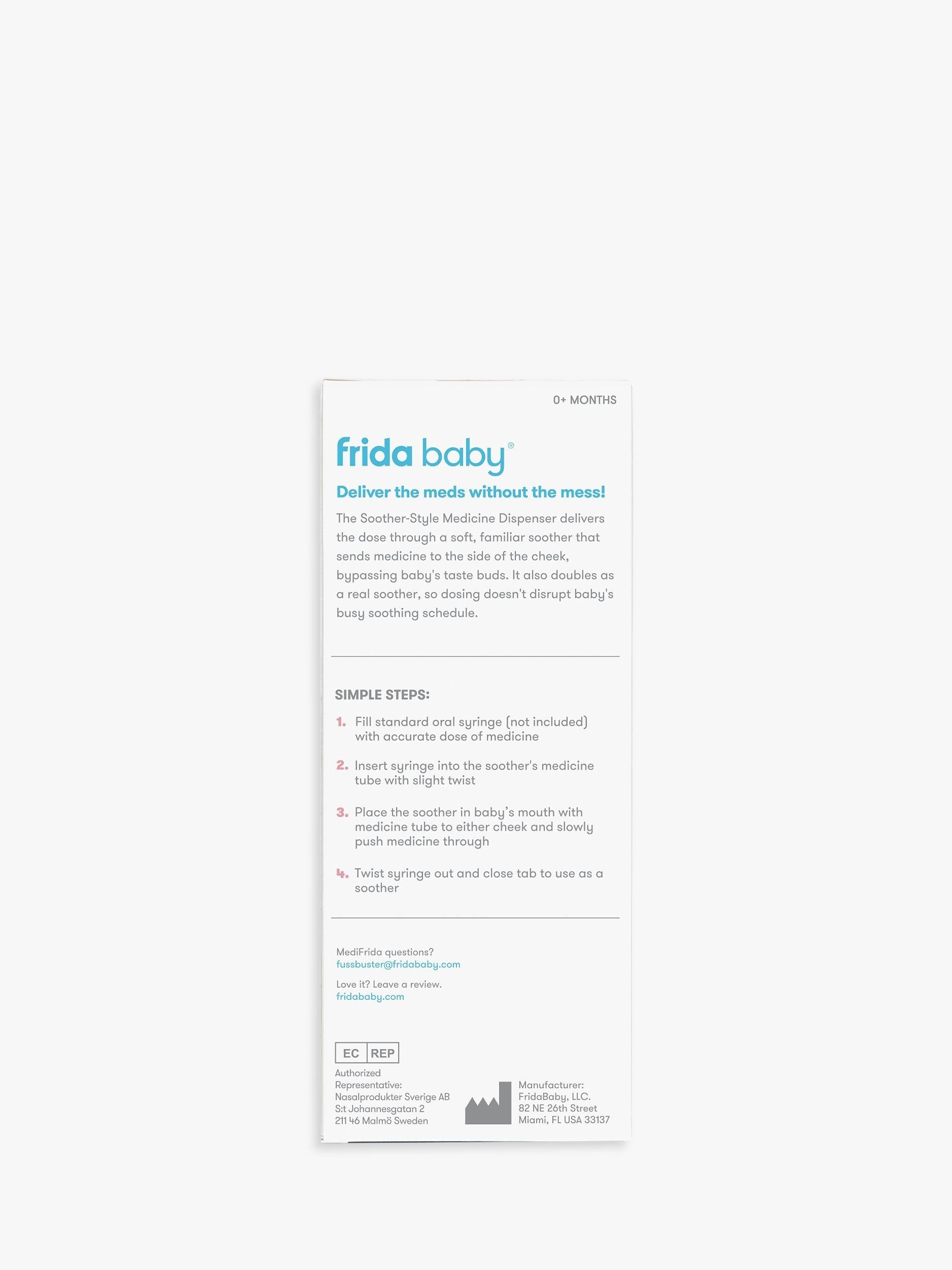 Fridababy Soother Style medisindispenser - britisk produkt