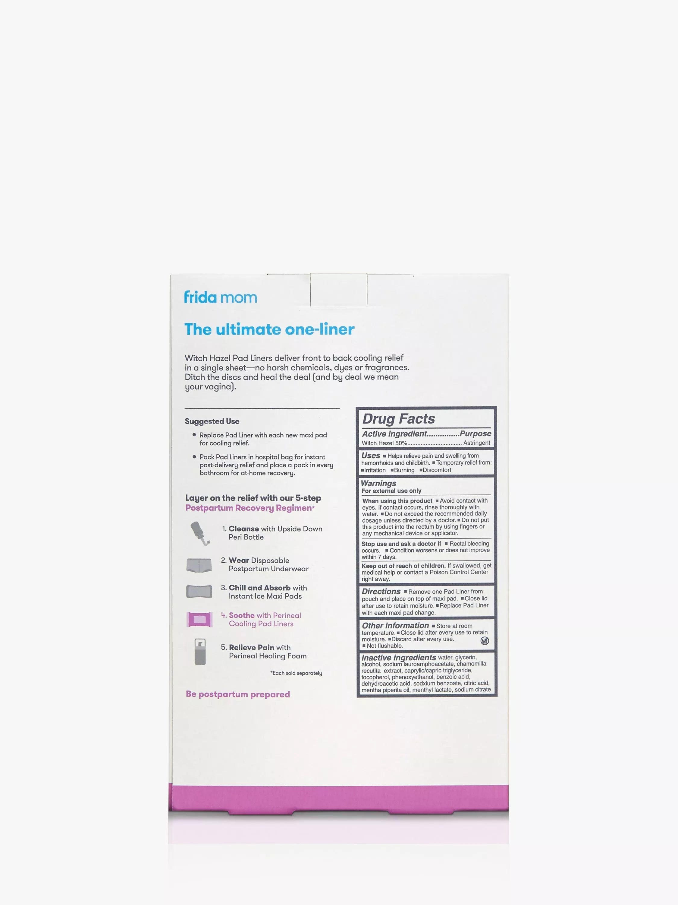 Fridababy perineal cooling pad liners - British product
