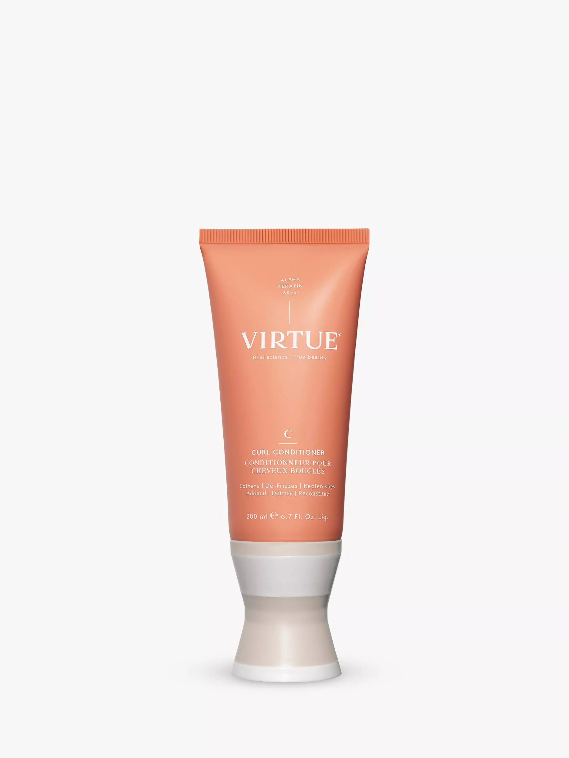 Silicone- and Sulfate-Free Curl Conditioner for Detangling and Hydration