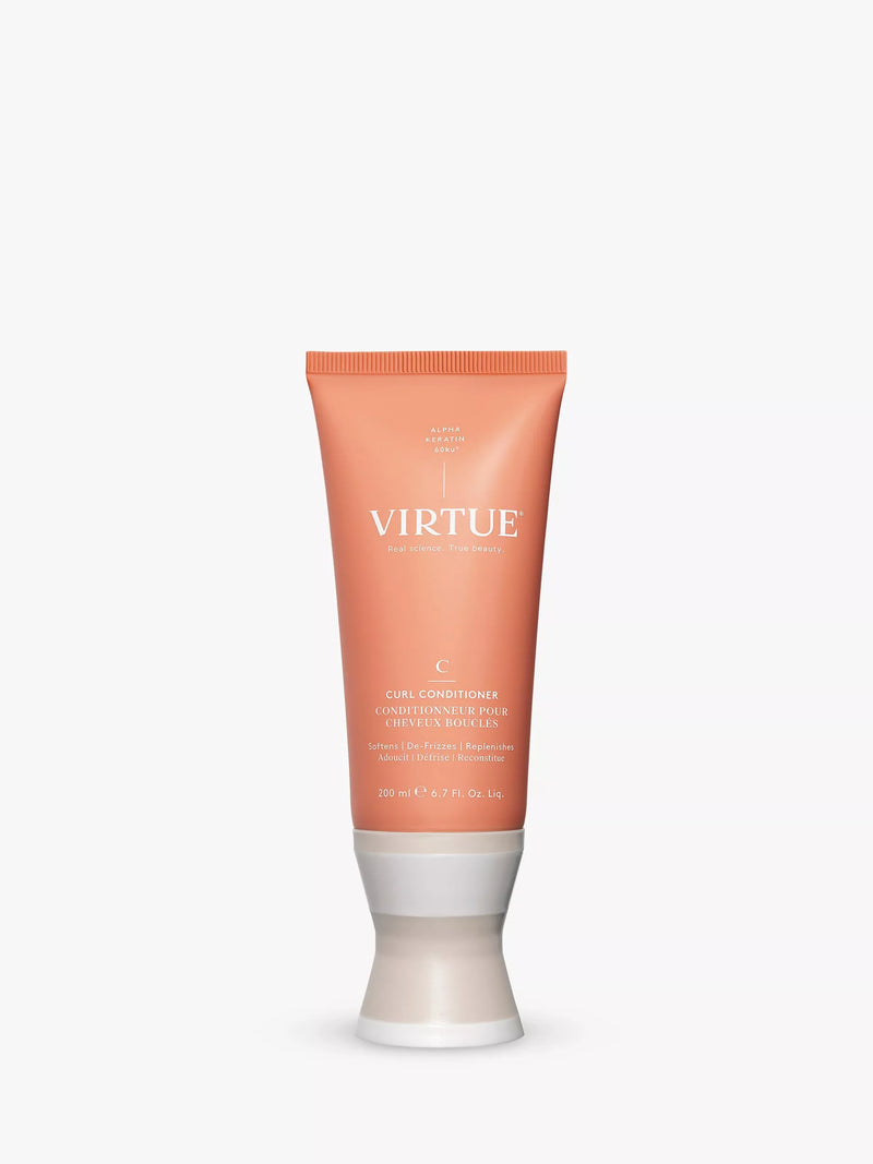 Silicone- and Sulfate-Free Curl Conditioner for Detangling and Hydration