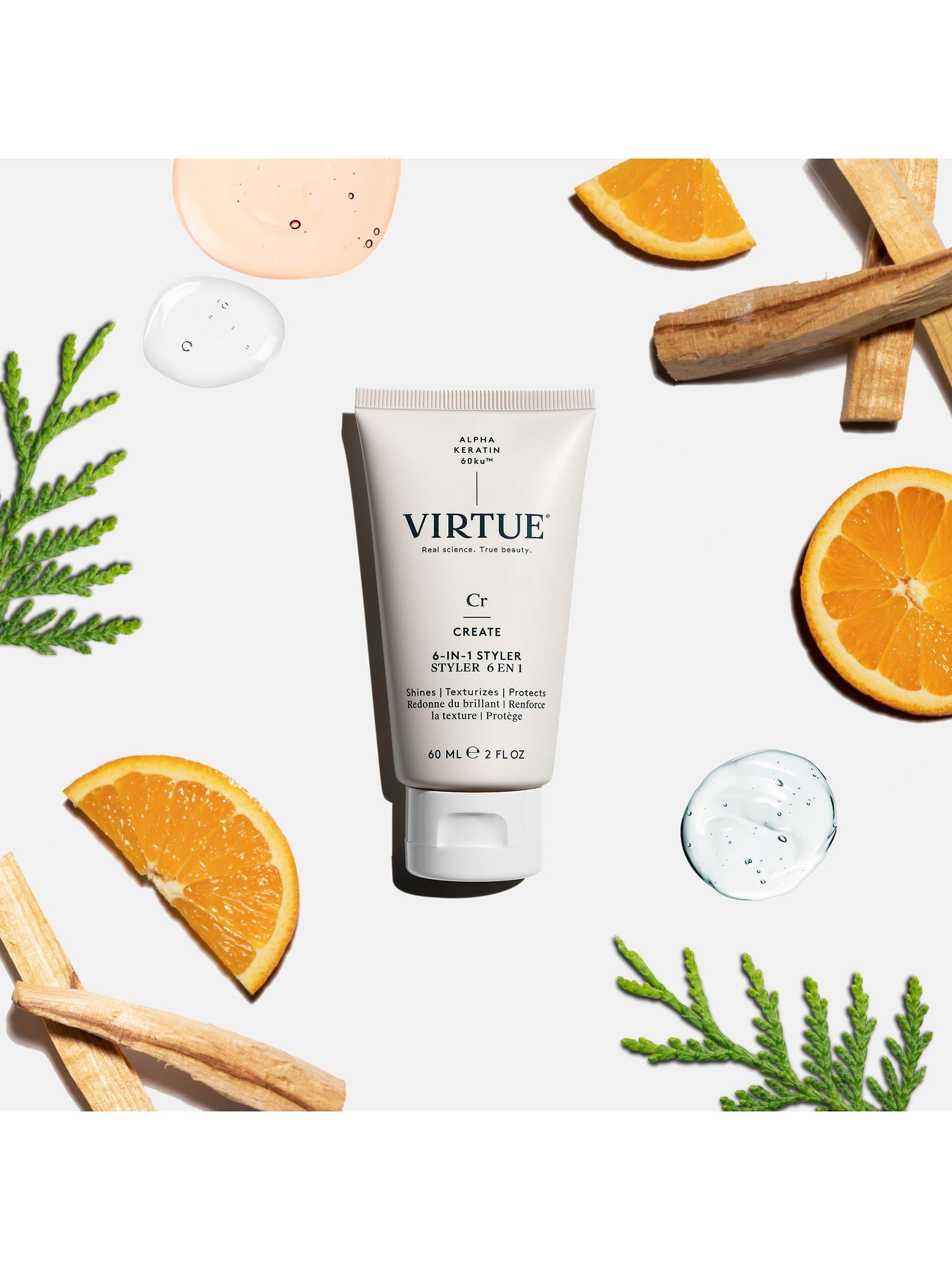 Virtue universal 6-in-1 styling cream for all hair types (British brand)