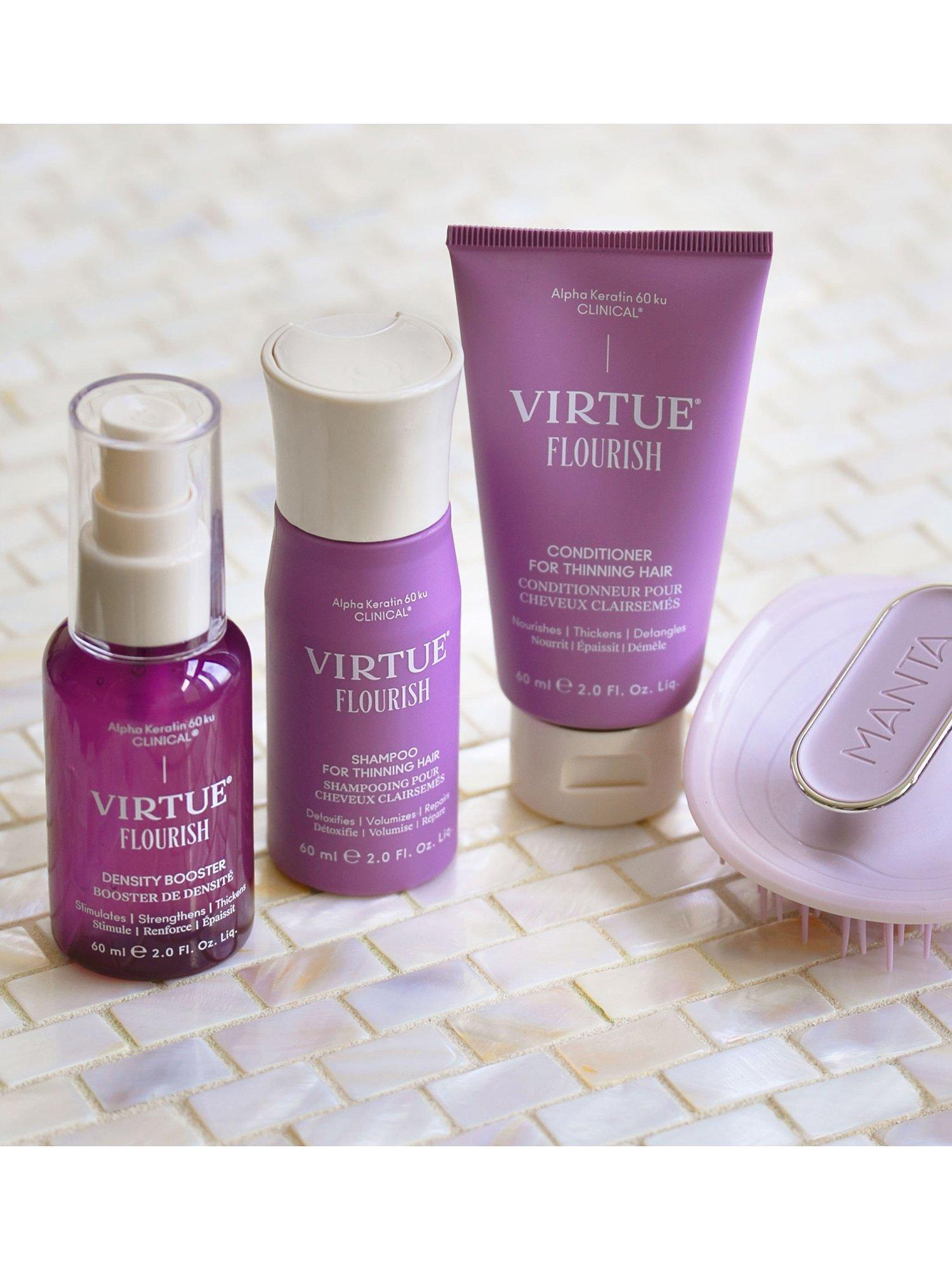 Virtue Flourish Density Booster hair treatment for fine hair (British brand)