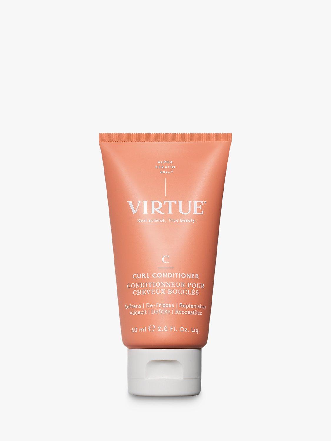 Virtue curl conditioner for curly hair (British brand)