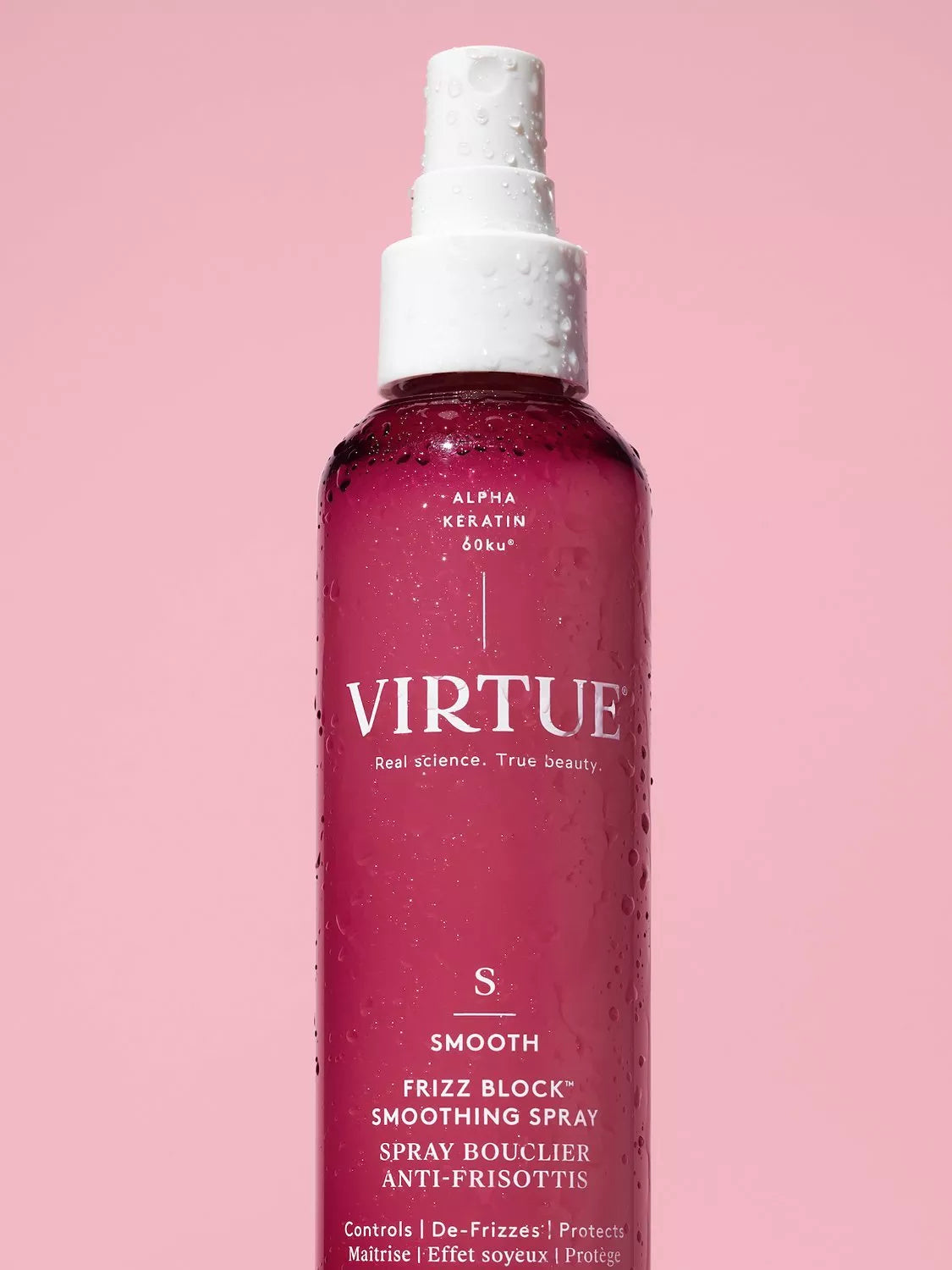 Virtue Frizz Block Smoothing Spray 150ml (British brand)
