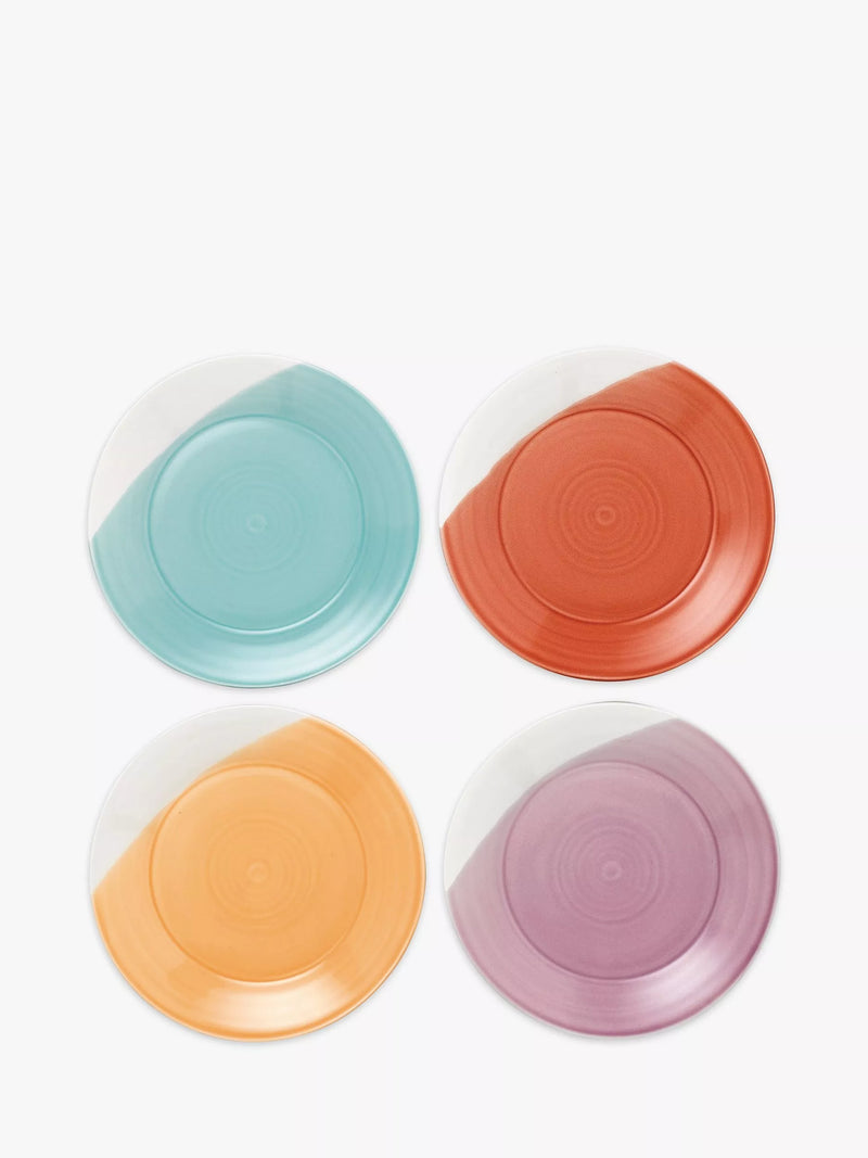Royal Doulton 1815 Bright Colours Assorted dinner plates set of 4 28cm, imported from the UK