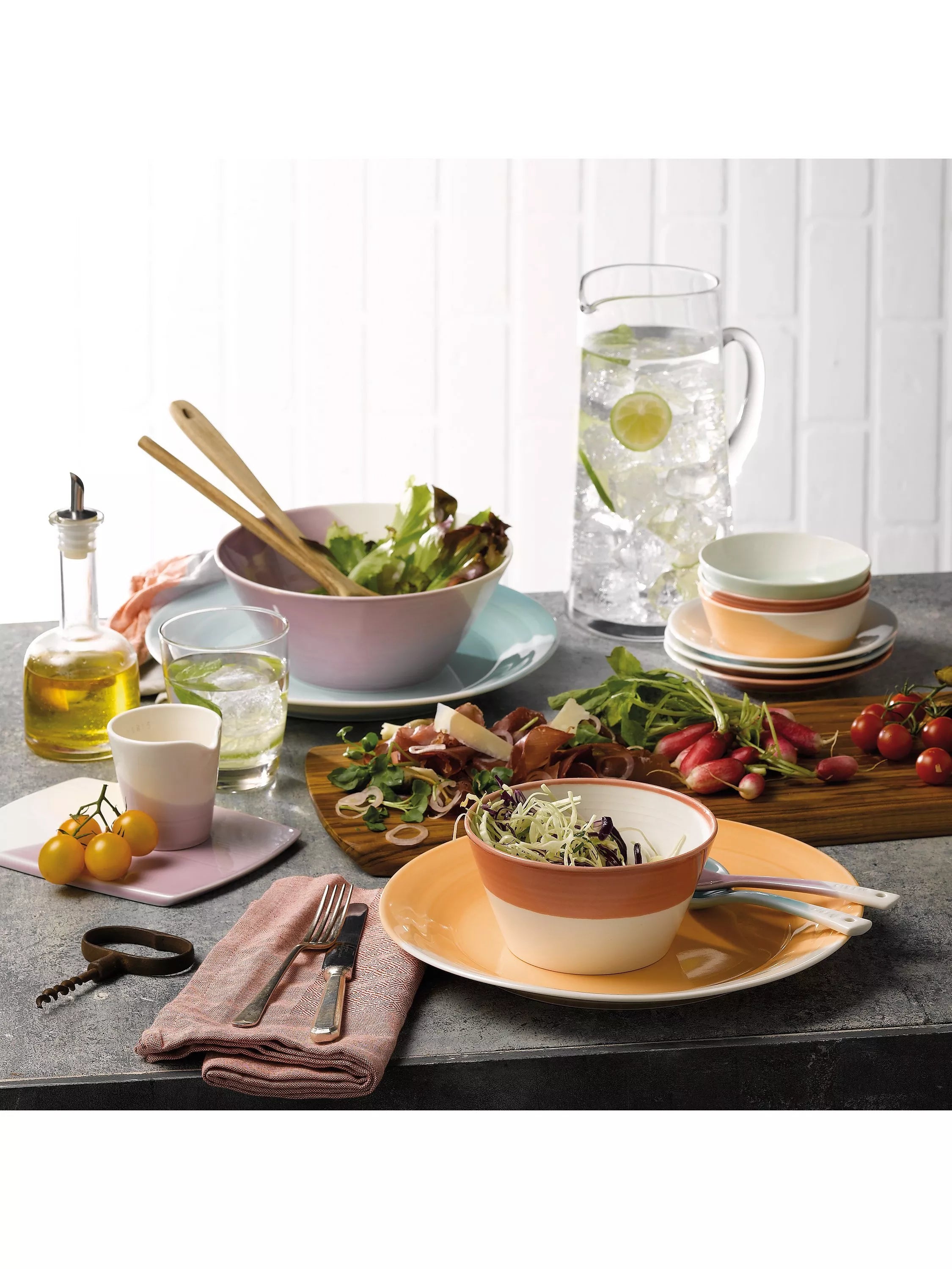 Royal Doulton 1815 Bright Colours Assorted dinner plates set of 4 28cm, imported from the UK