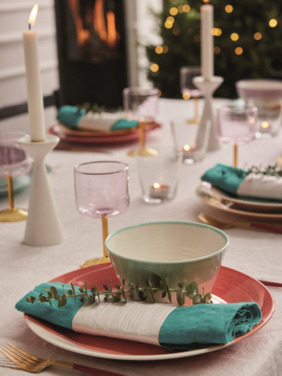 Royal Doulton 1815 Hellbunte Speiseteller Assortiertes Porzellan Set mit 4 Stück 28cm