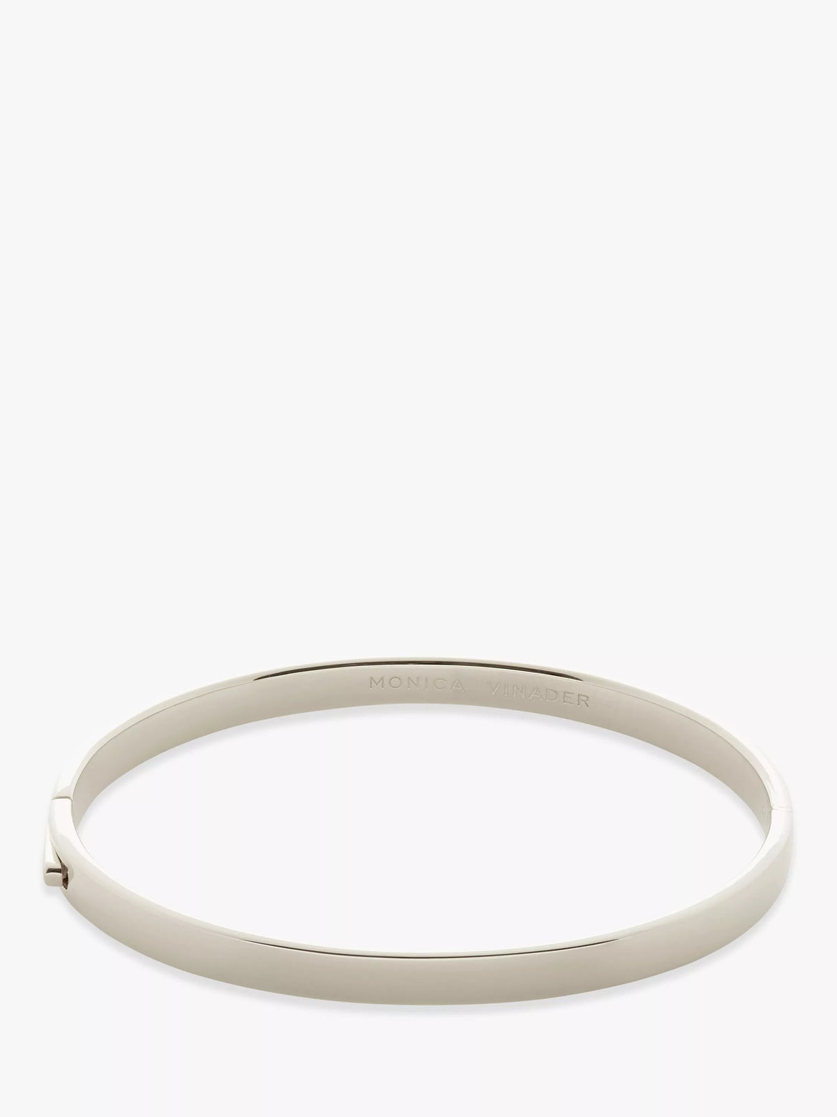 Monica Vinader Essential Bangle sterling silver 17cm - British product