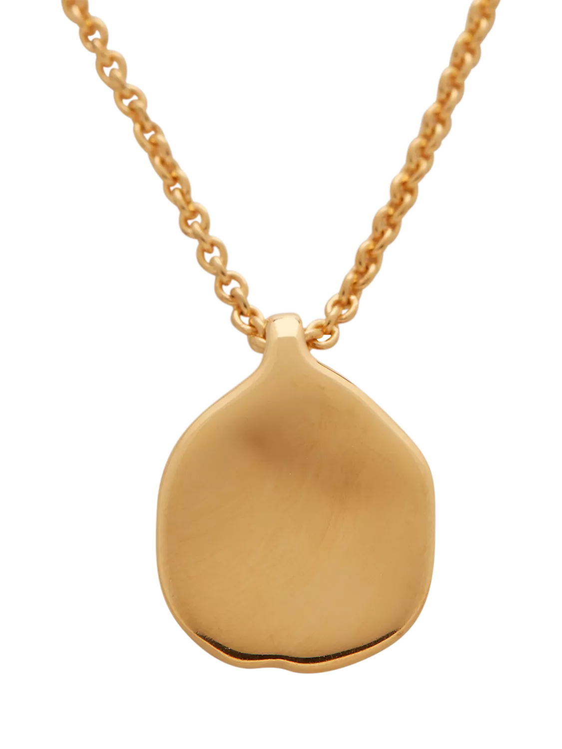 Monica Vinader gold vermeil petal chain necklace, adjustable - British product