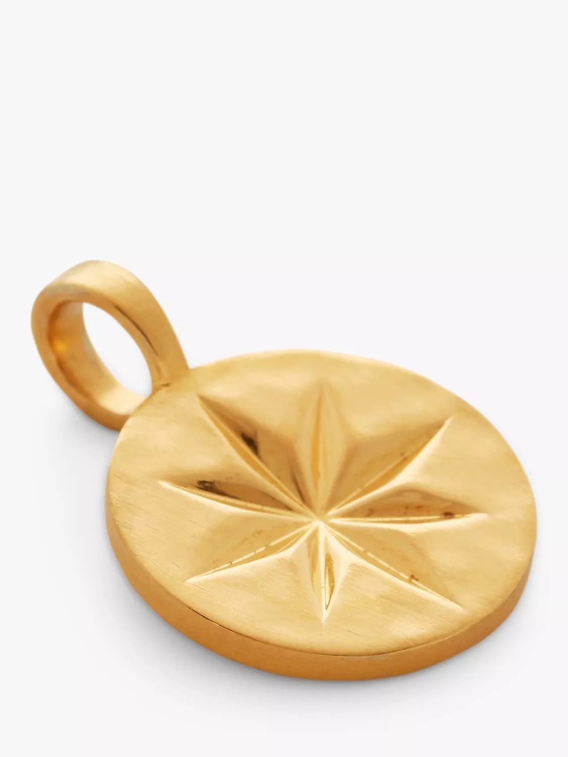 Monica Vinader star pendant 1.3cm, UK version