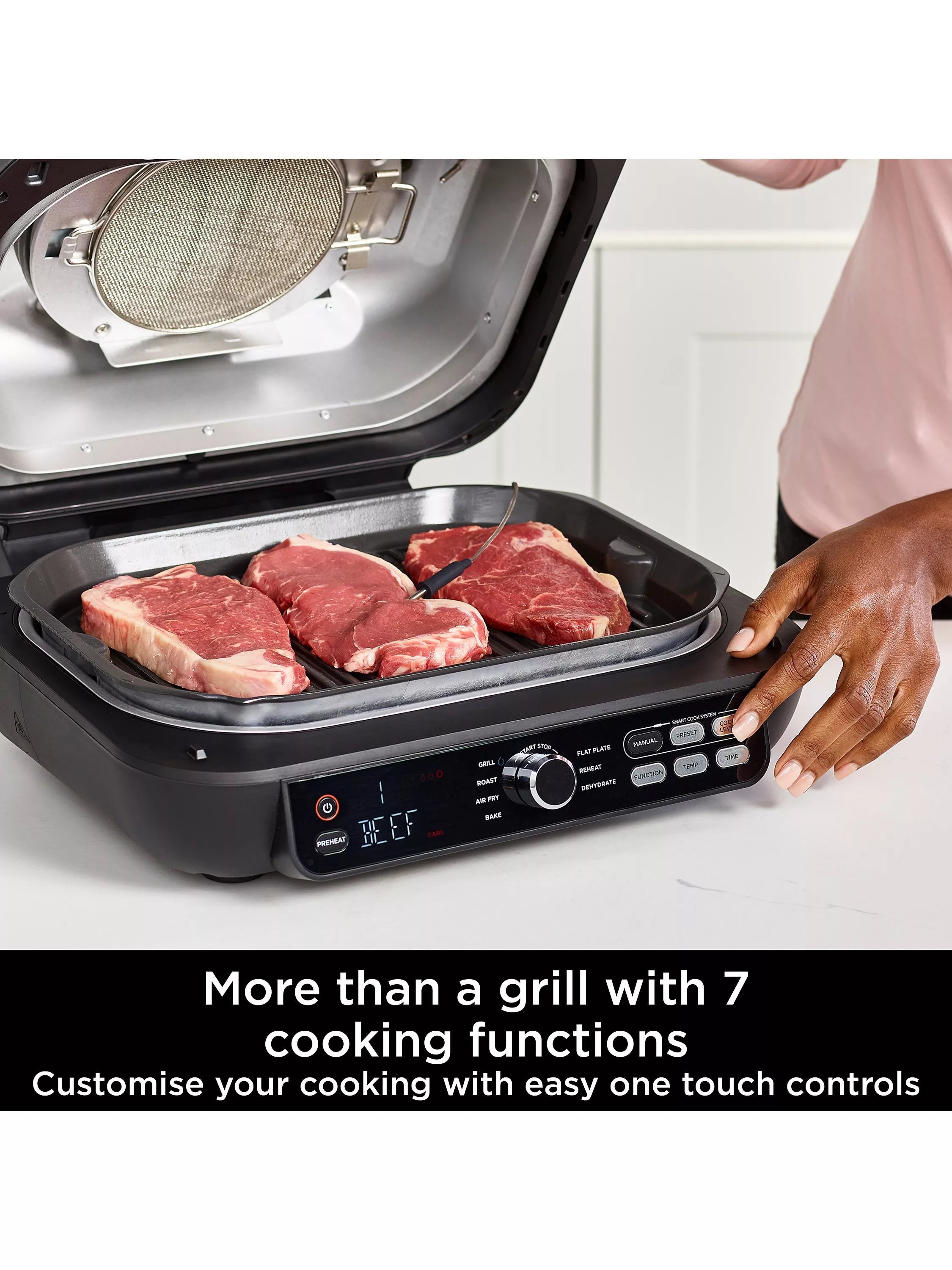 Ninja Foodi MAX PRO grill and air fryer 3.8L (British brand)