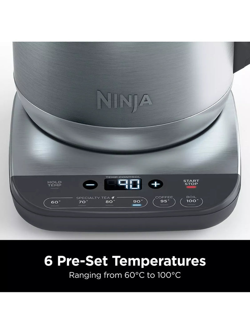 Ninja stainless steel kettle 1.7L (British brand)