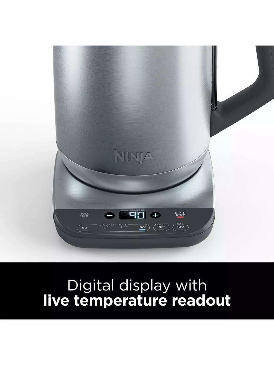 Ninja stainless steel kettle 1.7L (British brand)