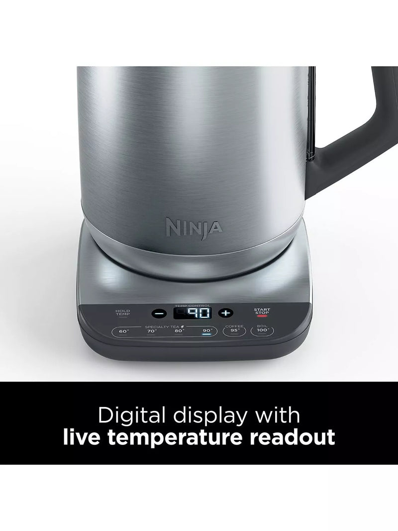 Ninja stainless steel kettle 1.7L (British brand)
