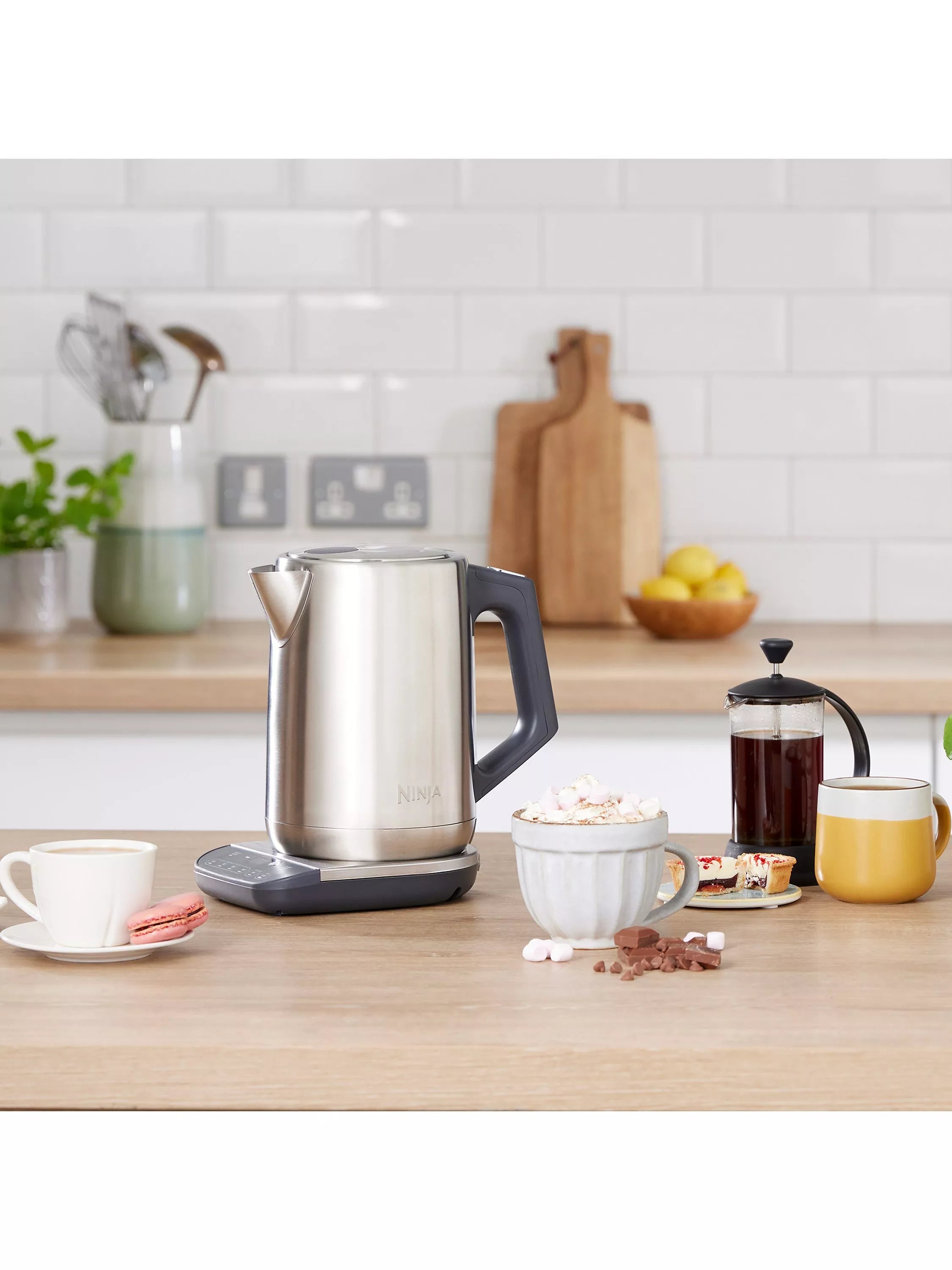 Ninja stainless steel kettle 1.7L (British brand)