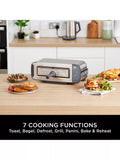 Ninja stainless steel 3-in-1 toaster, grill and panini press, imported from the UK