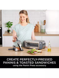 Ninja stainless steel 3-in-1 toaster, grill and panini press, imported from the UK