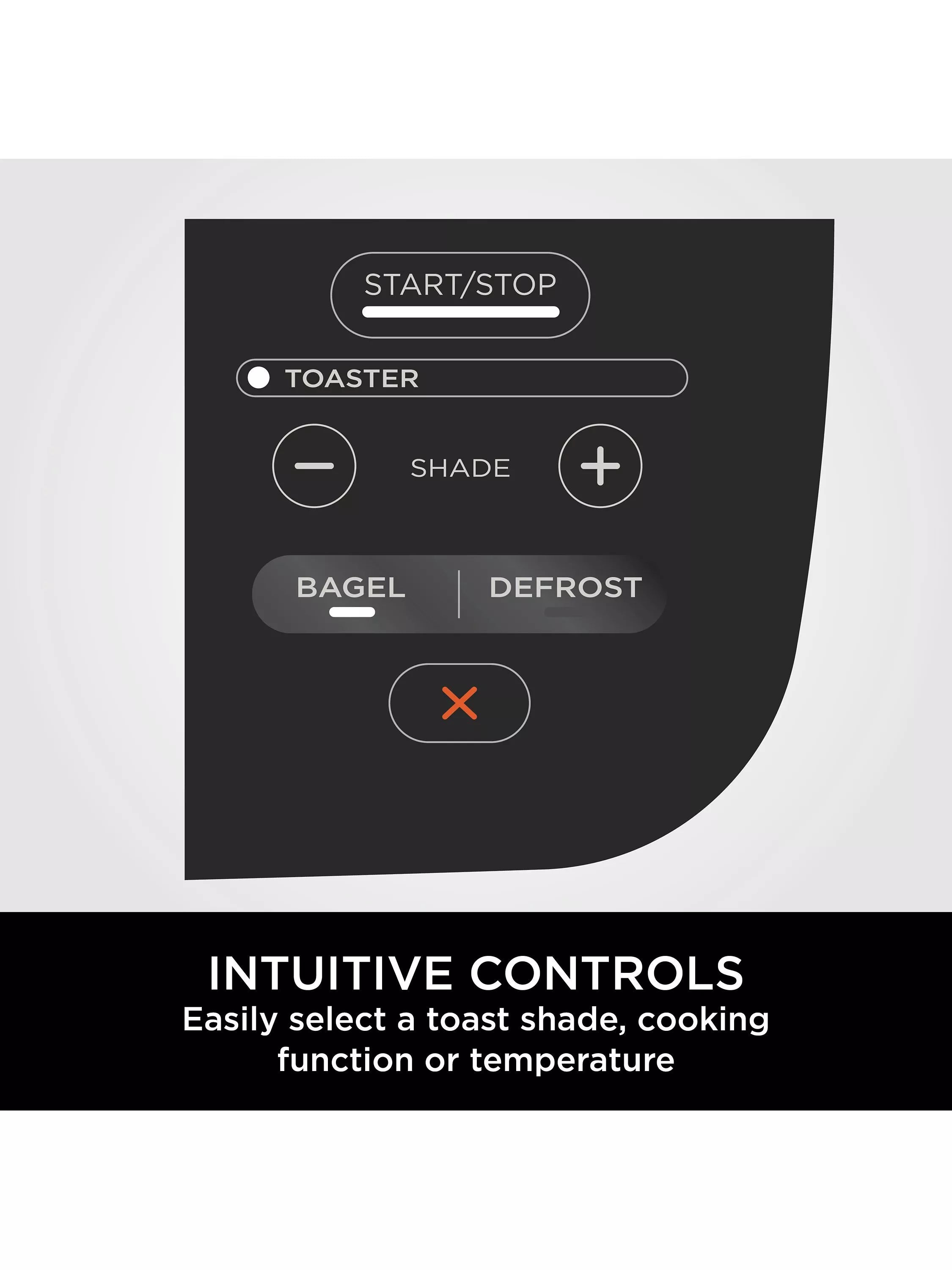 Ninja stainless steel 3-in-1 toaster, grill and panini press, imported from the UK