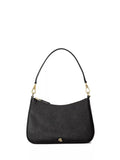Lauren Ralph Lauren Danni crosshatch leather shoulder bag, UK version
