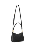 Lauren Ralph Lauren Danni crosshatch leather shoulder bag, UK version