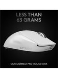 Logitech G Pro X Superlight wireless gaming mouse (British brand)