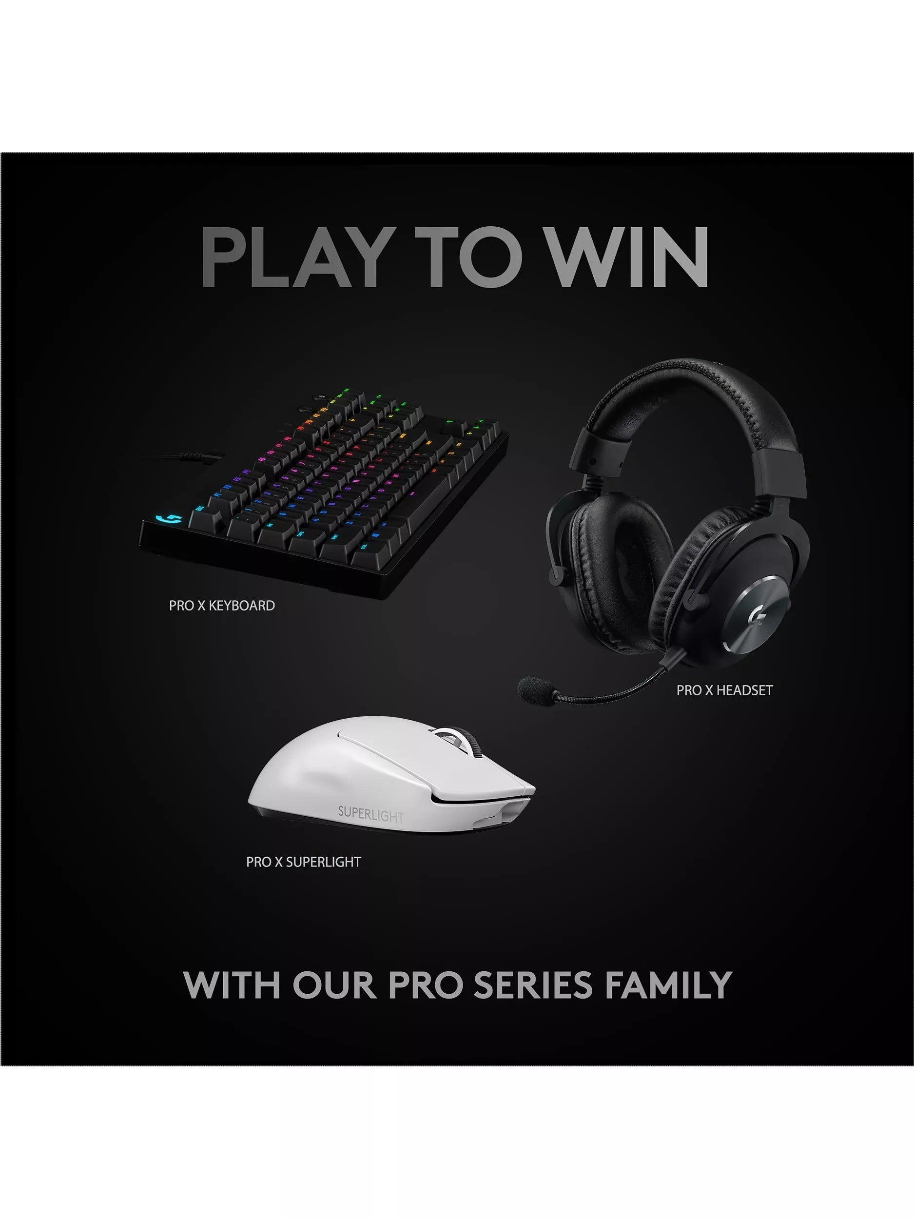 Logitech G Pro X Superlight wireless gaming mouse (British brand)