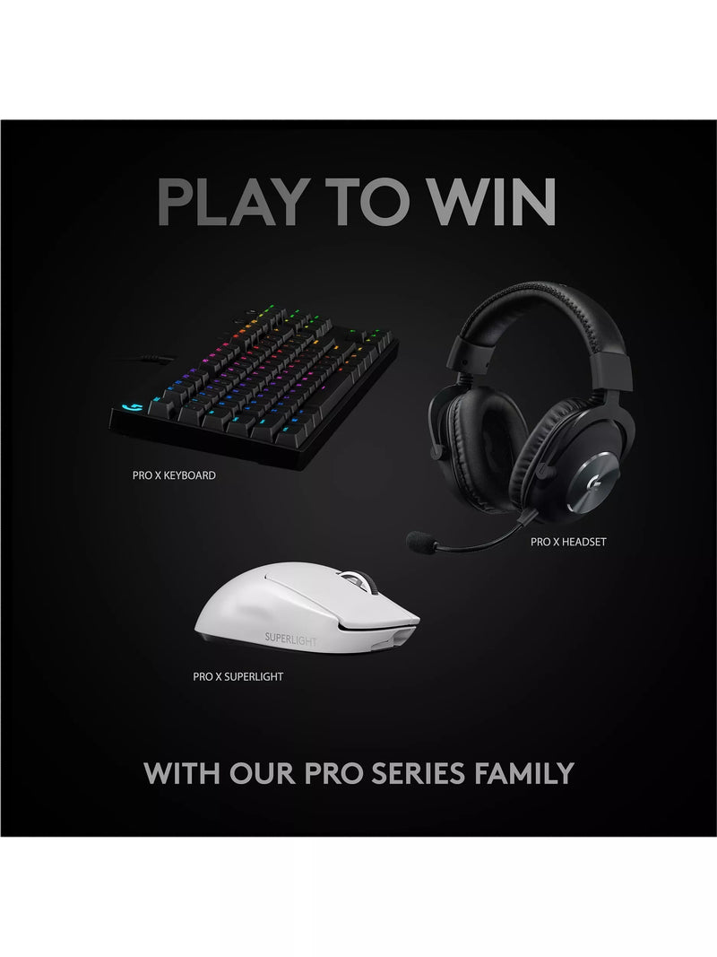 Logitech G Pro X Superlight wireless gaming mouse (British brand)