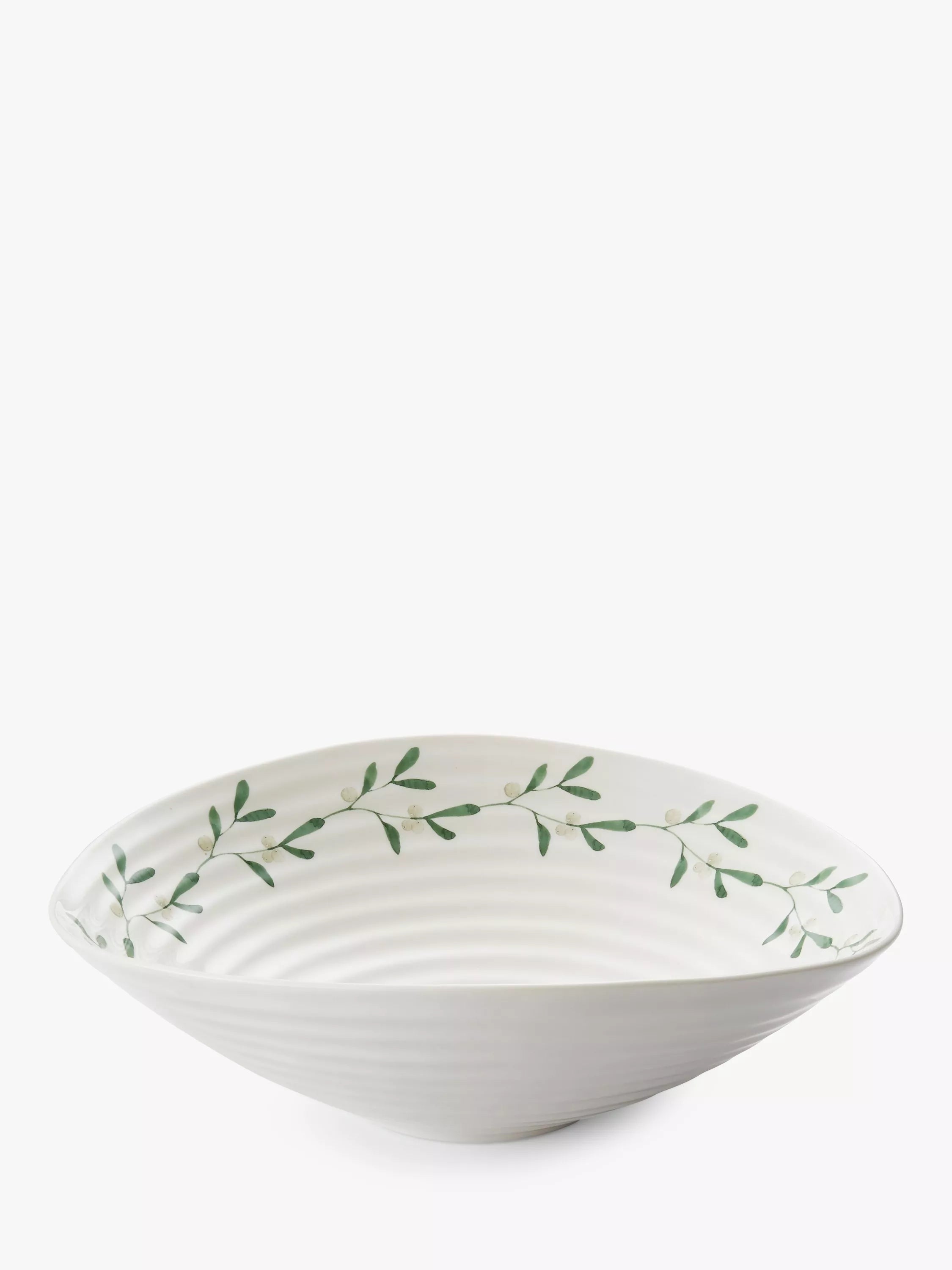 Sophie Conran for Portmeirion Mistletoe salad bowl 28.5cm (British brand)