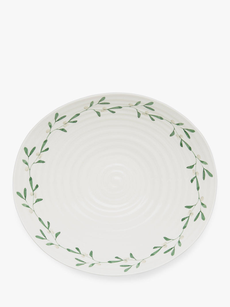 Sophie Conran for Portmeirion Mistletoe salad bowl 28.5cm (British brand)