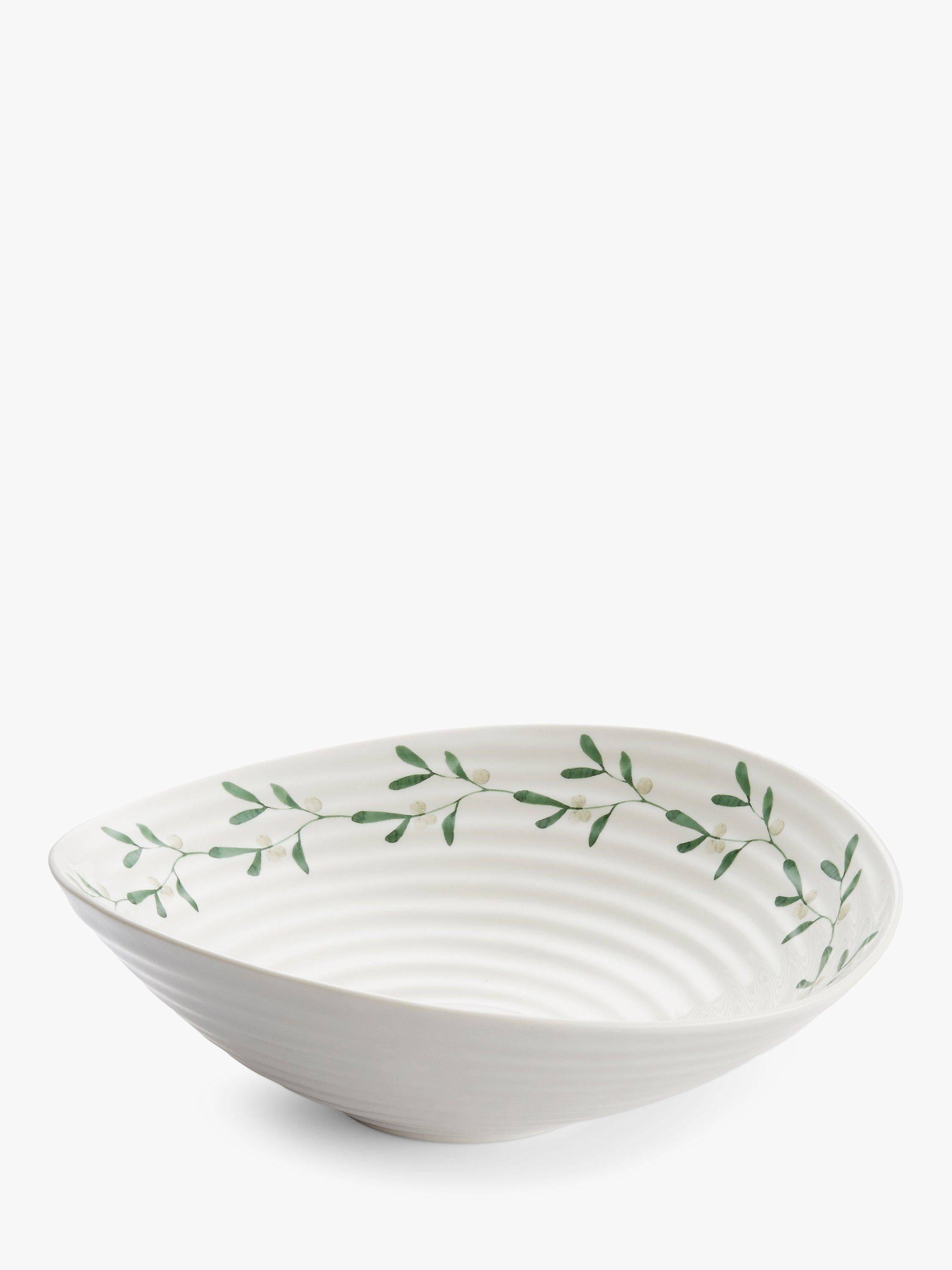 Sophie Conran for Portmeirion Mistletoe salad bowl 28.5cm (British brand)