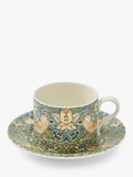 Morris & Co Spode Strawberry Thief cup and saucer porcelain 280ml - British product