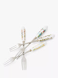 Morris & Co Spode pastry forks set of 4 porcelain, UK version