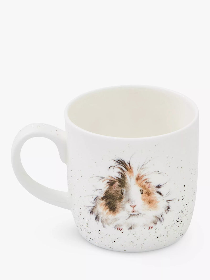 Wrendale Designs guinea pig bone china mug 310ml (British brand)