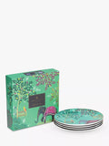 Sara Miller Escape to India cake plates set of 4, UK version