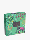 Sara Miller Escape to India cake plates set of 4, UK version