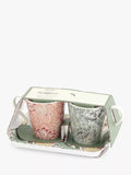 Morris & Co. Pimpernel tray and mug set, imported from the UK
