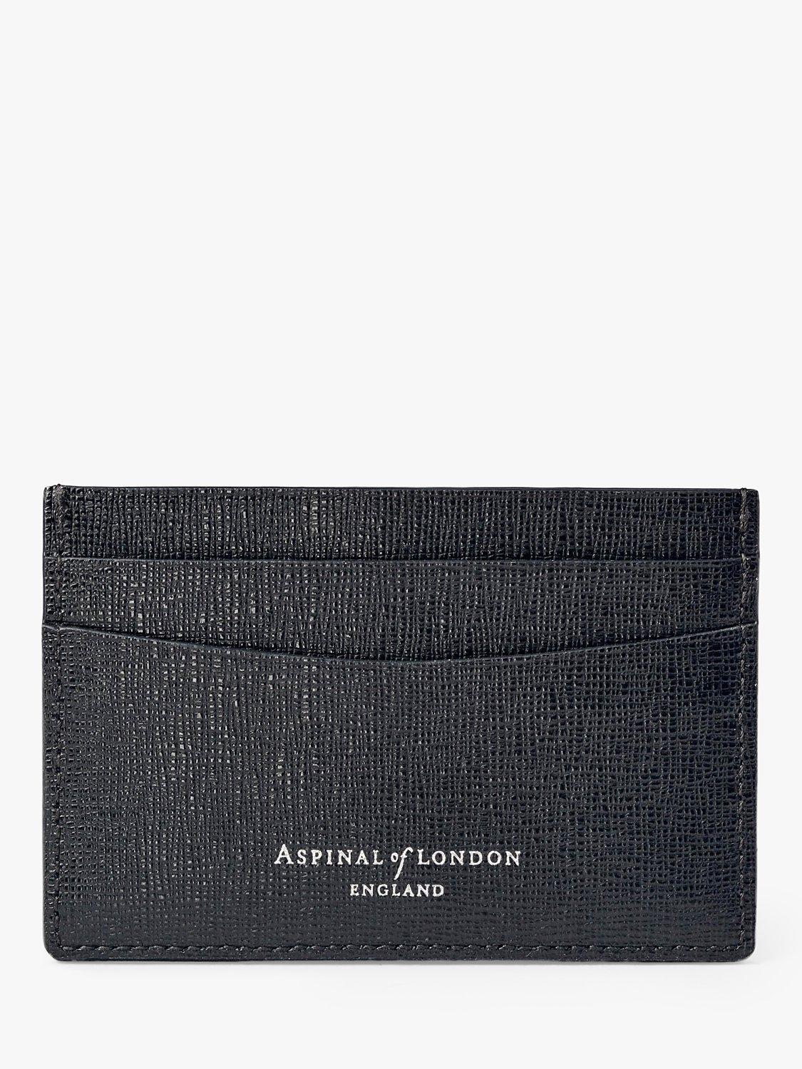 Aspinal of London Saffiano leather slim credit card holder - British product