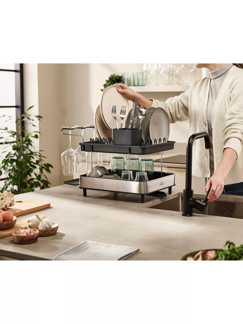 Joseph Joseph Excel Dish Rack Grey, UK version