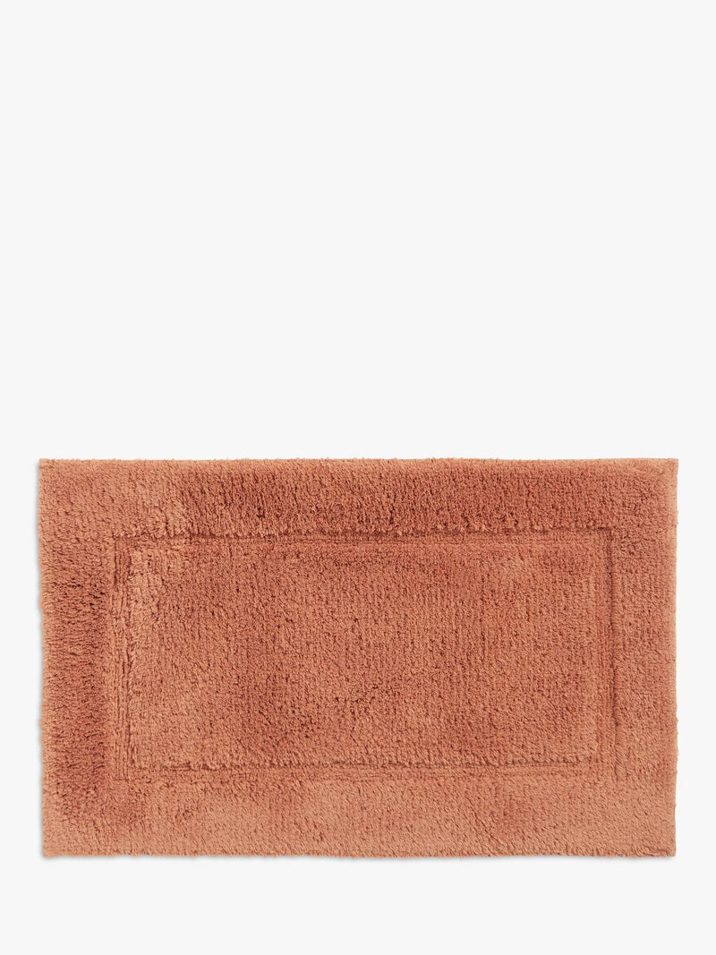 John Lewis Micro-Fresh Deep Pile Bath Mat, Desert Sand, Medium (L50 x W80cm)