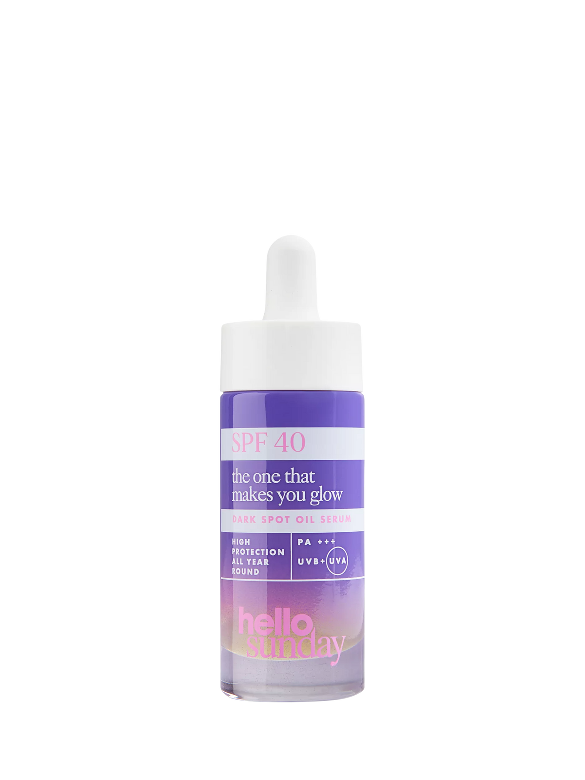 Hello Sunday Glow SPF 40 moisturiser 30ml, UK version