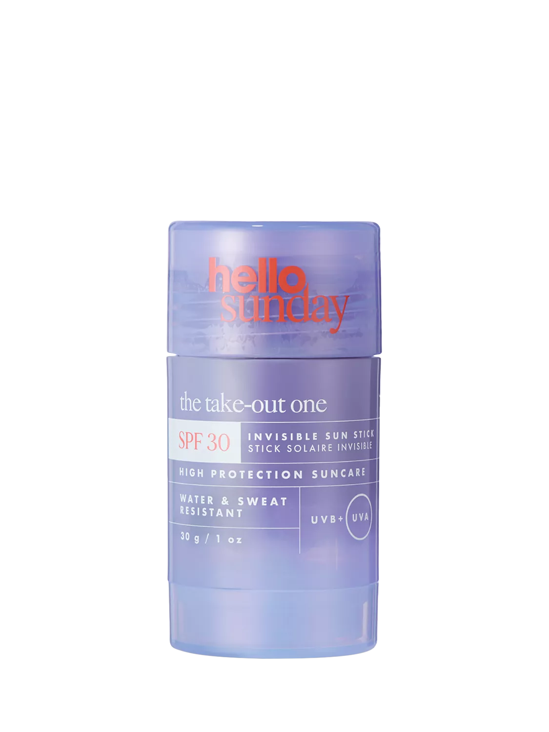 Hello Sunday SPF 30 sunscreen stick 30g, UK version