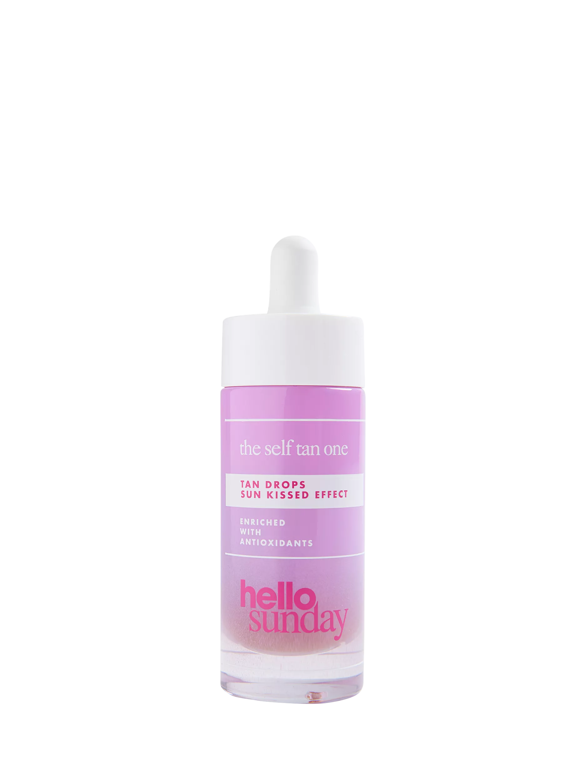 Hello Sunday The Self Tan One face tan drops 30ml, UK version