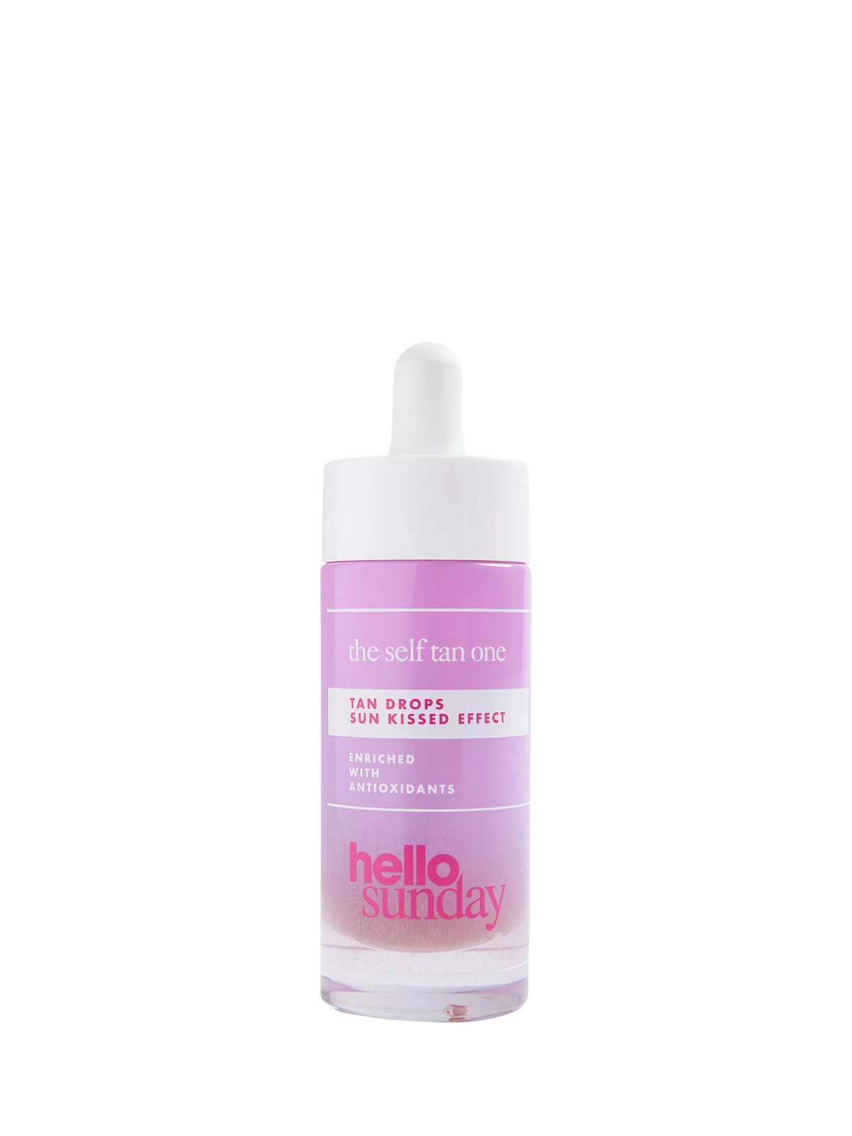 Hello Sunday The Self Tan One face tan drops 30ml, UK version