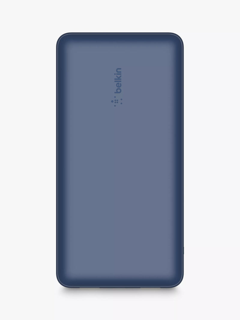 Belkin 20K 3-Port Portable Power Bank, Blue
